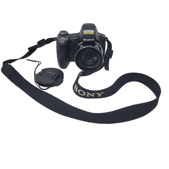 Sony Cyber-shot DSC-HX1 9.1MP Digital Camera Black Battery, Charger, AV Cable - Picture 2 of 11